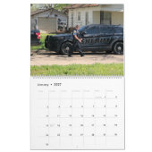 Politieagenten in de kap nr. 3 kalender (Jan 2027)