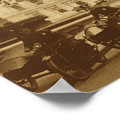 Politieagenten op het Amerikaanse hoofdkwartier Poster (Hoek)