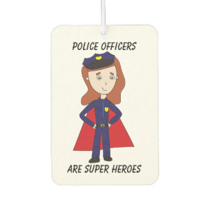 Politieagenten Super Heroes (Vrouw) Luchtverfrisser