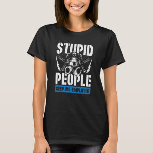 Politieagenten van stinkend volk t-shirt