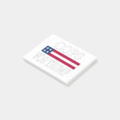 politieagenten voor trump post-it® notes (Schuin)