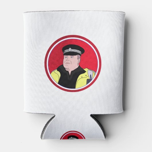 Politieambtenaar Blikjeskoeler (Voorkant)
