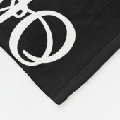 Politieambtenaar gepersonaliseerde rechtshandhavin fleece deken (Hoek)