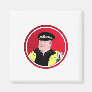 Politieambtenaar Magneet