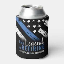 Politieambtenaar met bevoegdheid tot terugbetaling blikjeskoeler