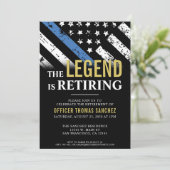 Politieambtenaar met bevoegdheid tot terugbetaling kaart (Staand voorkant)