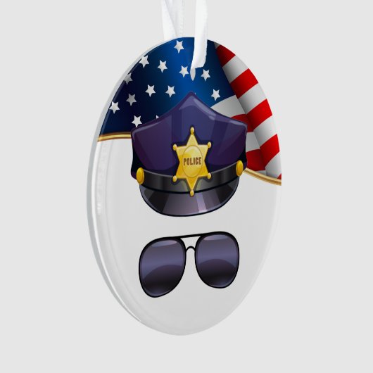 Politieambtenaar Ornament (voorkant)