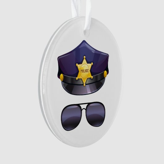 Politieambtenaar Ornament (voorkant)