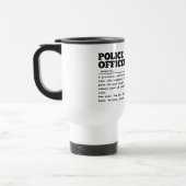 Politieambtenaar Reisbeker (Links)