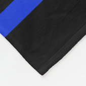 Politieambtenaar | Service Jubileum Black Fleece Deken (Hoek)