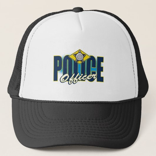 Politieambtenaar Trucker Pet (Voorkant)