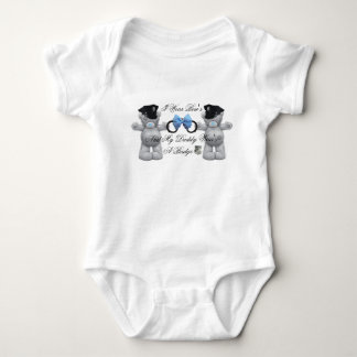 Politieambtenaar van de baby romper