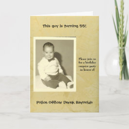 Politieambtenaar Verpleegdag uitnodiging