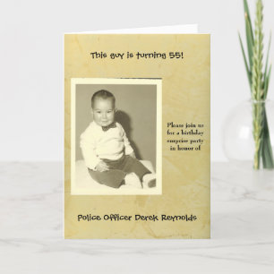 Politieambtenaar Verpleegdag uitnodiging