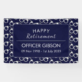 Politieambtenaar Wetshandhavingsbevoegdheid Spandoek (Horizontaal)