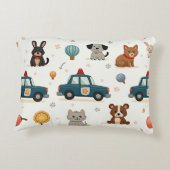 Politieauto Accent Pillow Accent Kussen (Achterkant)
