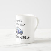 politieauto porselein kop (Voorkant rechts)