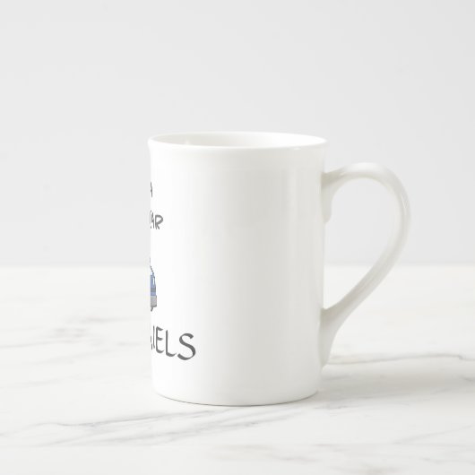  politieauto porselein kop (Rechts)