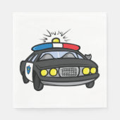 Politieauto servetten (Voorkant)