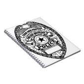 Politiebadge - generiek notitieboek (Rechterzijde)