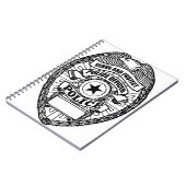 Politiebadge - generiek notitieboek (Linkerzijde)