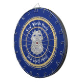 Politiebadge Universal Shield Dartboard Dartbord (Voorkant Rechts)