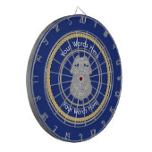Politiebadge Universal Shield Dartboard Dartbord (Voorkant Links)