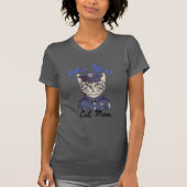 Politiebeambte Cat mam Tshirt (Voorkant)