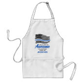 Politiebeambte Funny Gepersonaliseerde Geweldige B Standaard Schort (Voorkant)