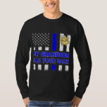 Politiebeambte grootouders Mijn kleinzoon Gift T-shirt<br><div class="desc">Politiebeambte grootouders Mijn kleinzoon Gift</div>