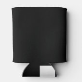 Politiebeambte in dienst van Duty Fun Black en Whi Blikjeskoeler (Achterkant)