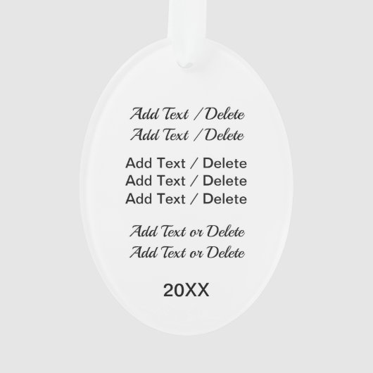 Politiebeambte met blauwe lijn ornament (achterkant)