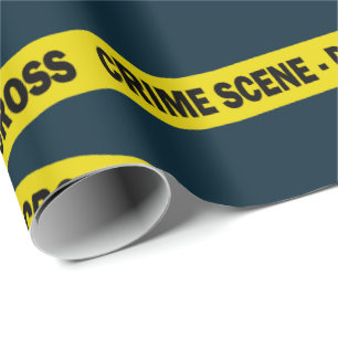 Politiebeambte op zaterdag of bij pensionering Hum Cadeaupapier