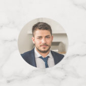 Politiebeambte Partij Fotocongraties Thin Blue Lin Confetti (Kleine voorkant)