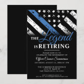 Politieblauwe lijn Vlaggenwet Handhavingsbevoegdhe Kaart (Voorkant / Achterkant)