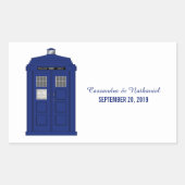 Politiebox Weddenschappen v5 Rechthoekige Sticker (Voorkant)