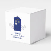 Politiebox Weddenschappen voor voetballen v3 Bedankdoosjes (Voorkant Zijde)