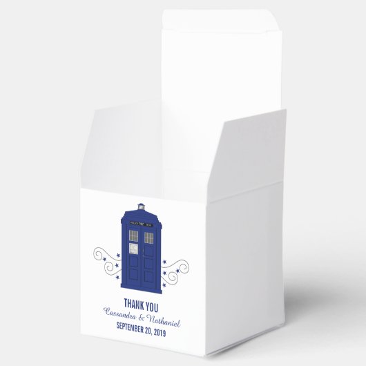 Politiebox Weddenschappen voor voetballen v3 Bedankdoosjes (Geopend)