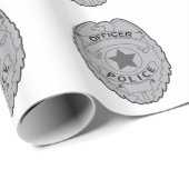 POLITIEBUREAU BADGE CADEAUPAPIER (Rol Hoek)