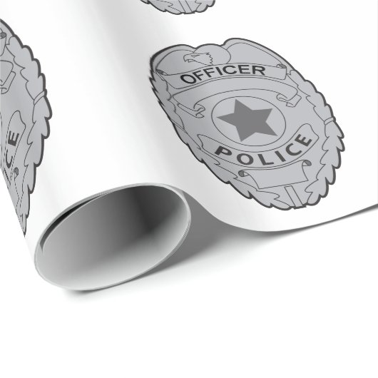 POLITIEBUREAU BADGE CADEAUPAPIER (Rol Hoek)