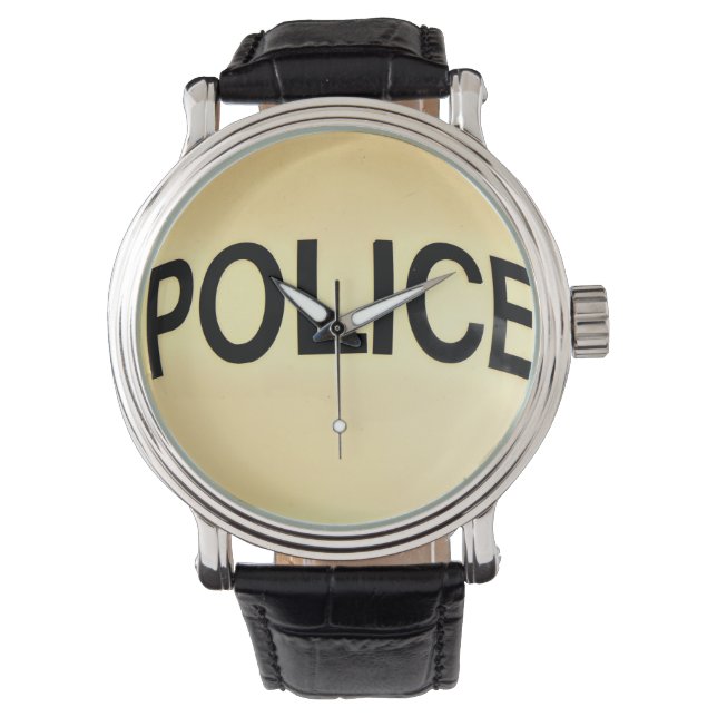  politiebureau buitenlamp horloge (Voorkant)