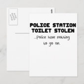 politiebureau gestolen toilet .png briefkaart (Voorkant / Achterkant)