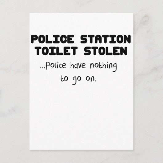 politiebureau gestolen toilet .png briefkaart (Voorkant)