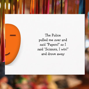 Politiebureau Steen Papier Schaar - Stuur een glim Briefkaart