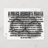 POLITIEBUREAUS PRAYER BRIEFKAART (Voorkant / Achterkant)