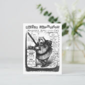 Politiecorruptie - Beschermen de beschermers? Briefkaart (Staand voorkant)