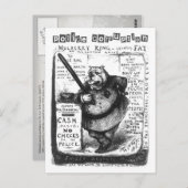 Politiecorruptie - Beschermen de beschermers? Briefkaart (Voorkant / Achterkant)