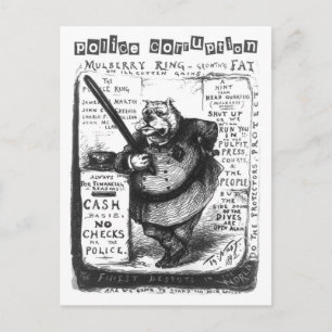 Politiecorruptie - Beschermen de beschermers? Briefkaart