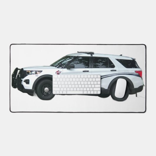 Politiecruiser Ponca City Bureaumat (Keyboard & Muis)