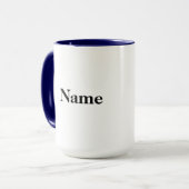 Politiedetective of Private Eye Coffee Mok (Voorkant links)